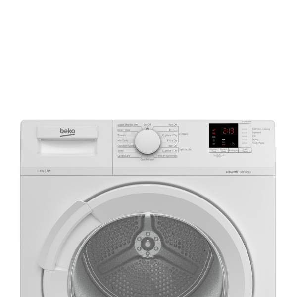 Beko DTLP81141W 8kg Heat Pump Tumble Dryer Zoom