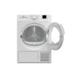 Beko DTLP81141W 8kg Heat Pump Tumble Dryer Open