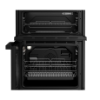 Beko EDC634K 60cm Double Oven Electric Cooker with Ceramic Hob_open