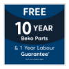 Beko EDC634S 60cm Double Oven Electric Cooker with Ceramic Hob_guarantee