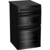 Beko EDVC503B 50cm Electric Double Oven with Ceramic Hob - Black_side