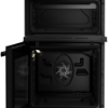 Beko EDVC503B 50cm Electric Double Oven with Ceramic Hob - Black_back