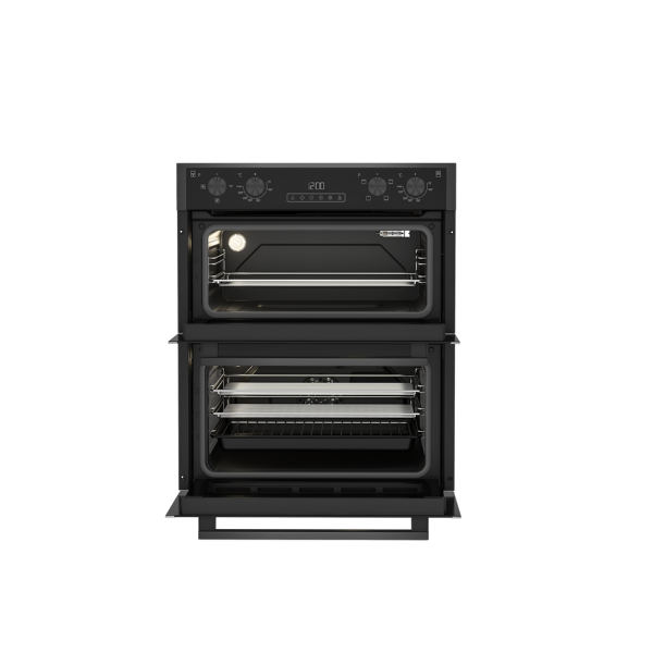 Blomberg ROTN9202DX 59.4cm Built-Under Electric Double Oven - Dark Steel_main2