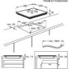 Zanussi ZHRX643K 59cm Ceramic Hob - Black_diagram