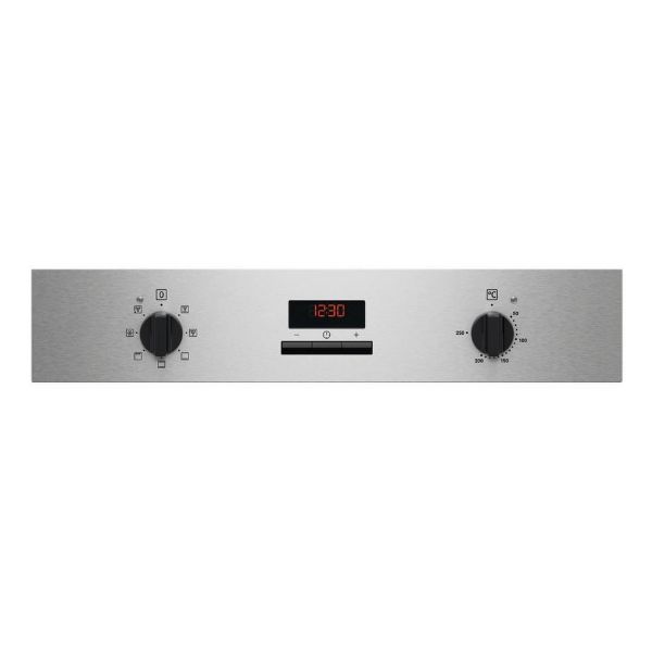 Zanussi ZOHXC2X2 59.4cm Built In Electric Single Oven - Anti-Fingerprint stainless steel_control