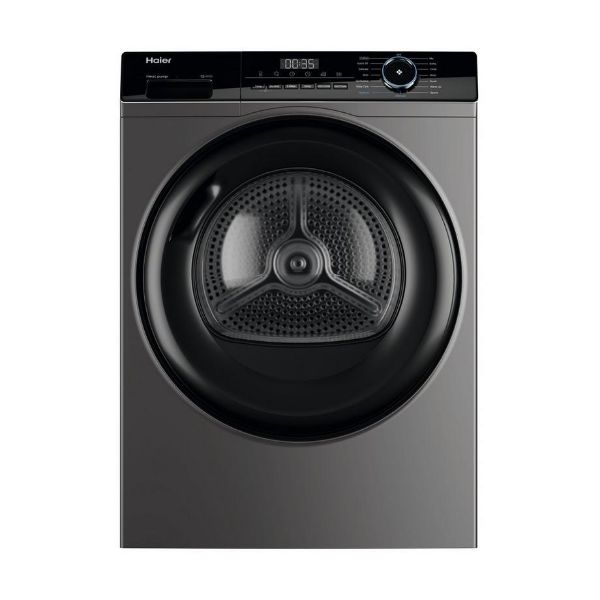 Haier HD90-A2939S-UK 9kg Heat Pump Tumble Dryer - Graphite_main