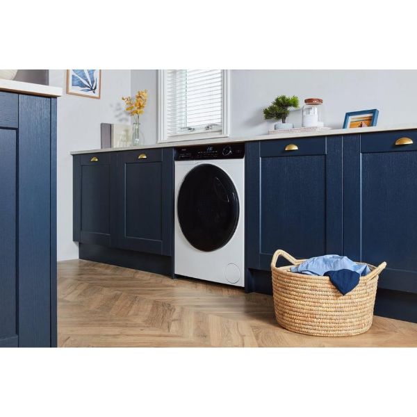 Haier HW90_B14959U1UK 9kg 1400 Spin Washing Machine - White_room2