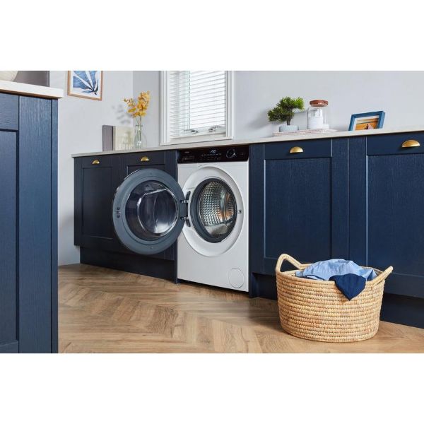 Haier HW90_B14959U1UK 9kg 1400 Spin Washing Machine - White_room1