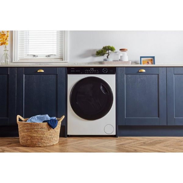 Haier HW90_B14959U1UK 9kg 1400 Spin Washing Machine - White_front