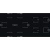 Hotpoint HR724BH 77cm Ceramic Hob - Black_timer