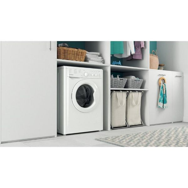 Indesit IWC71252WUKN 7kg 1200 Spin Washing Machine with Water Balance technology - White_room2