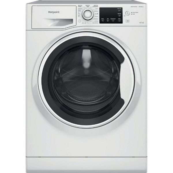 Hotpoint NDBE9635WUK 9kg/6kg 1400 Spin Washer Dryer - White-main