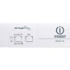 Indesit NIS41V 4kg Vented Tumble Dryer - White with Graphite Door_control1