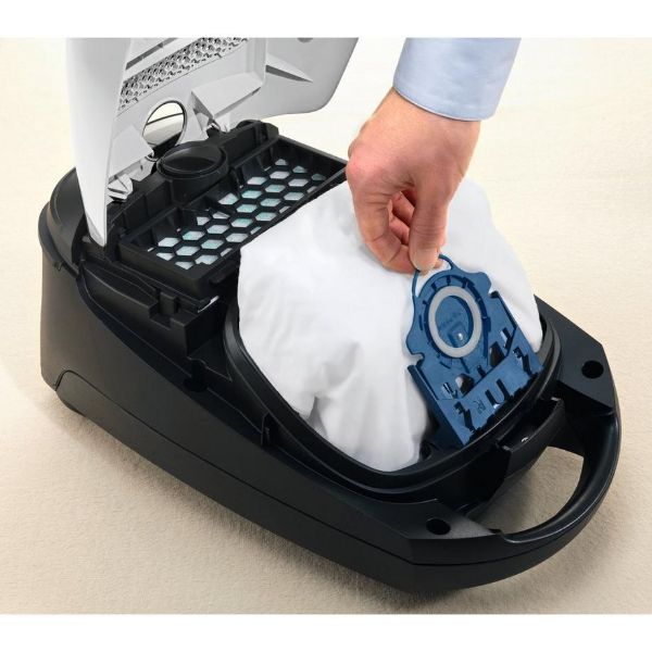Miele C1FLEX Classic Cylinder Vacuum Cleaner - White_open