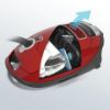 Miele C3FLEX_CAT_DOG Complete Flex Cat & Dog Cylinder Vacuum Cleaner - Red_open