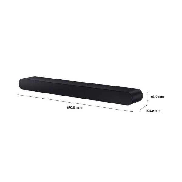 Samsung HW_S60BXU 5.0ch Soundbar - Black_side