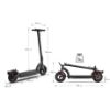 Sharp EM-KS2AEU-B E-Scooter with built in display and app control - Black_spec