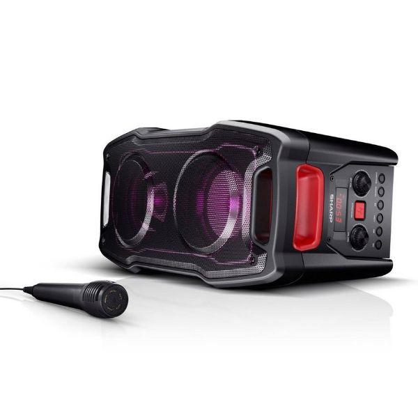 Sharp PS-929 Wireless Party Speaker - Black_main