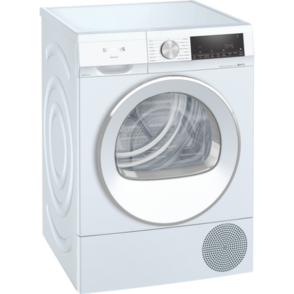 Siemens extraKlasse WQ45G2D9GB 9kg Heat Pump Tumble Dryer - White_main