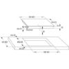 Hisense HI6401BSC 59.5cm Induction Hob - Black_spec2
