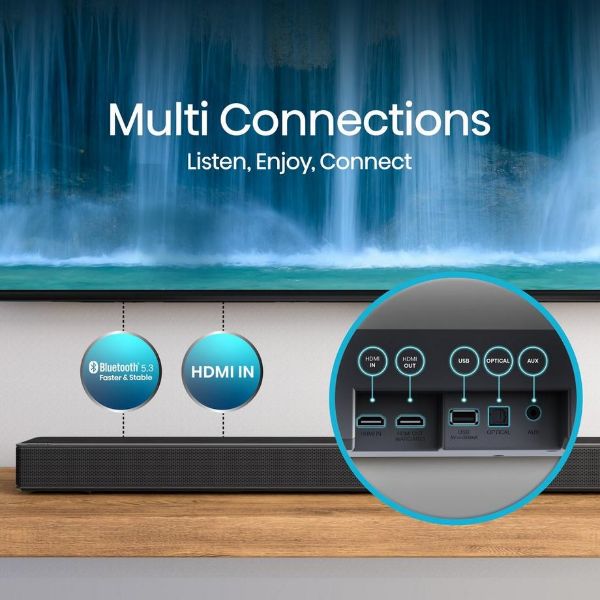 Hisense AX3120G Wireless Soundbar - Black_info