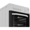 Zenith ZE501W 50cm Gas Single Oven with Gas Hob - White_zoom