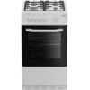 Zenith ZE501W 50cm Gas Single Oven with Gas Hob - White_main