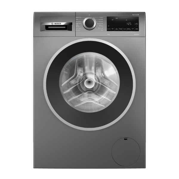 Bosch WGG2449RGB Series 6 9kg 1400 Spin Washing Machine - Cast Iron Grey_main