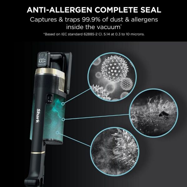 Shark IZ400UKT Stratos Cordless Stick Vacuum Cleaner - Pet Pro Model - 60 Minutes Run Time - Copper_info