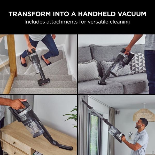 Shark IZ420UKT Stratos Cordless Stick Vacuum Cleaner - 120 Minutes Run Time - Silver_info