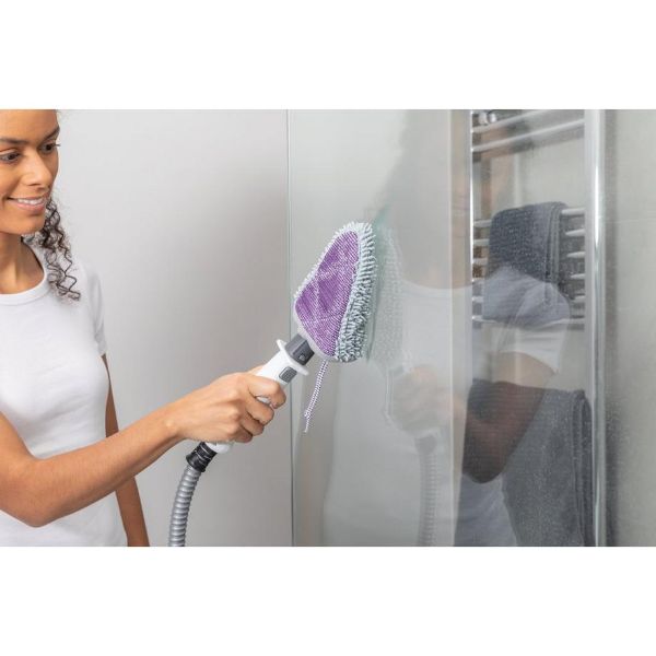 Shark S6005UK Floor & Handheld Steam Cleaner - Shark Steel Grey/Bordeaux_clean