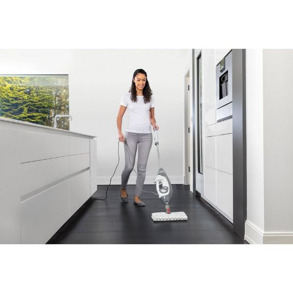 Shark S6005UK Floor & Handheld Steam Cleaner - Shark Steel Grey/Bordeaux_look