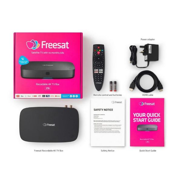 Freesat UHD-4X-2000 Freesat Recorder 2TB - Anthracite_box