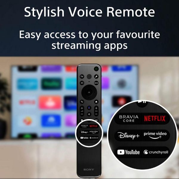 Sony KD75X75WLU 75"4K UHD HDR Google Smart TV_remote