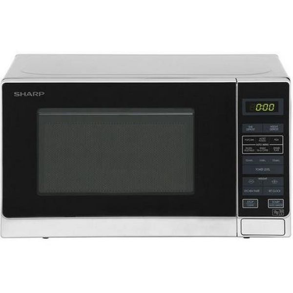 Sharp R272SLM 20 Litre Solo Microwave - Silver_main