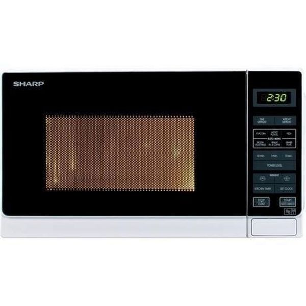 Sharp R272WM 20 Litre Solo Microwave - White_main
