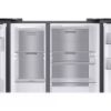 Samsung RS68A884CB1/EU 91.2cm No Frost American Style Fridge Freezer with SpaceMax Technology - Black Stainless_open