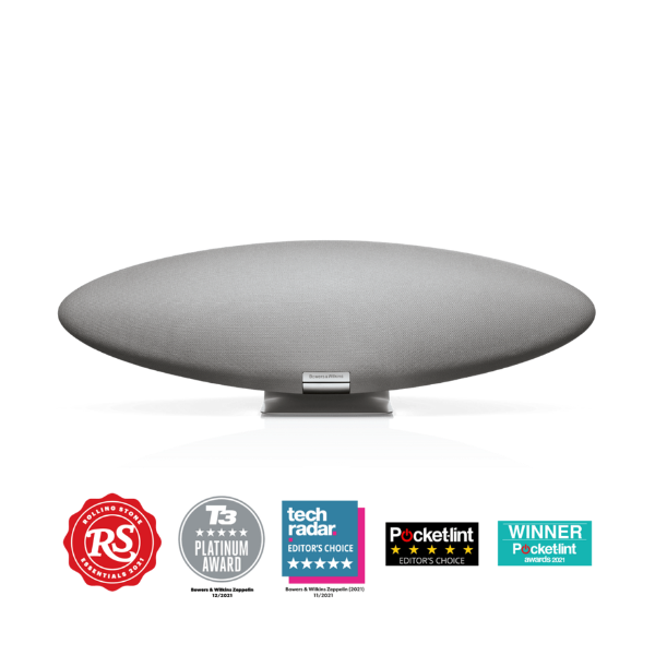 B&W Zeppelin Smart Speaker - Pearl Grey_main