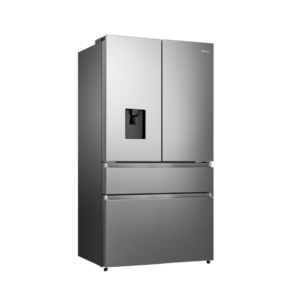 Hisense RF749N4SWSE 91.4cm  American Style Fridge Freezer - Stainless Steel_side