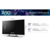 Sony XR48A90KU 48" 4K OLED Ultra HD HDR Google TV_dimen
