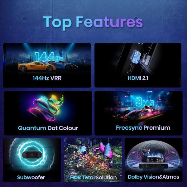 Hisense 55E7KQTUKPRO 55" 4K Ultra HD QLED Smart TV_feature