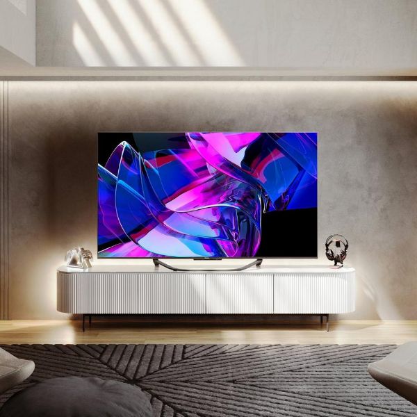Hisense 55U7KQTUK 55" 4K Ultra HD Mini-LED Smart TV_view