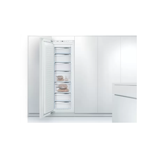 Bosch GIN81VEE0G 55.8cm Built In Frost Free Freezer - White_view
