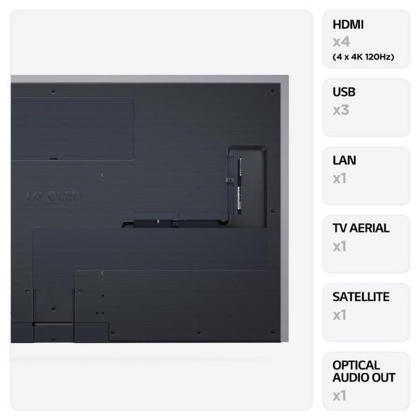 LG OLED65B36LA_AEK 65" 4K Smart OLED TV_back