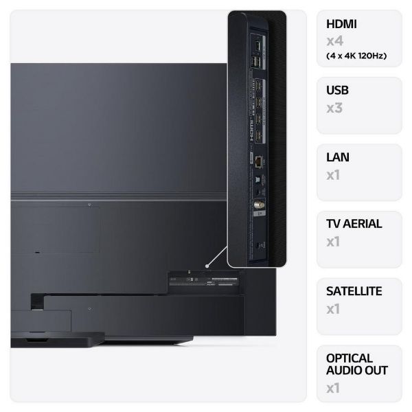 LG OLED83C34LA_AEK 83" 4K Smart OLED TV_back