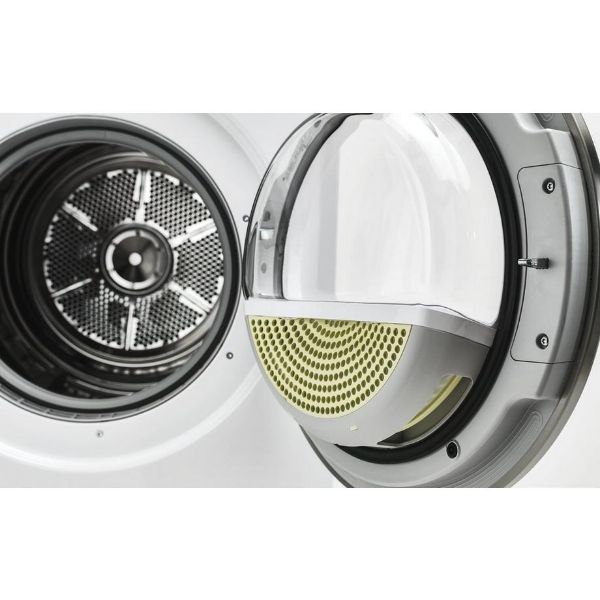 ASKO T208H_W_UK 8kg Heat Pump Tumble Dryer - White_open