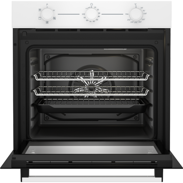 Beko AeroPerfect CIFY71W 60cm Built in RecycledNet Single Fan Oven - White_main