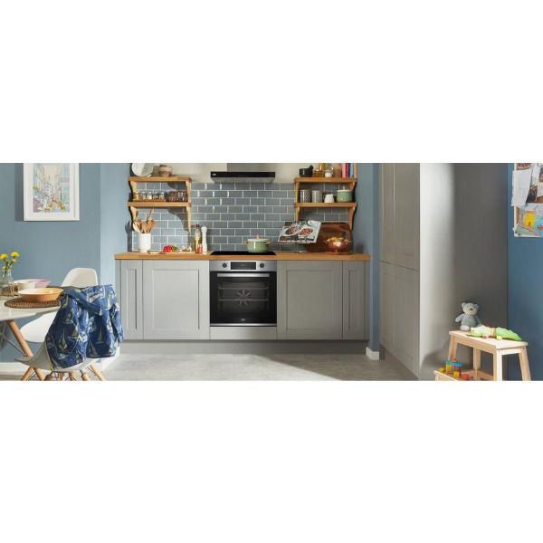Beko AeroPerfect CIMY91X 60cm Built In Single Multi - function Oven - Stainless Steel_view