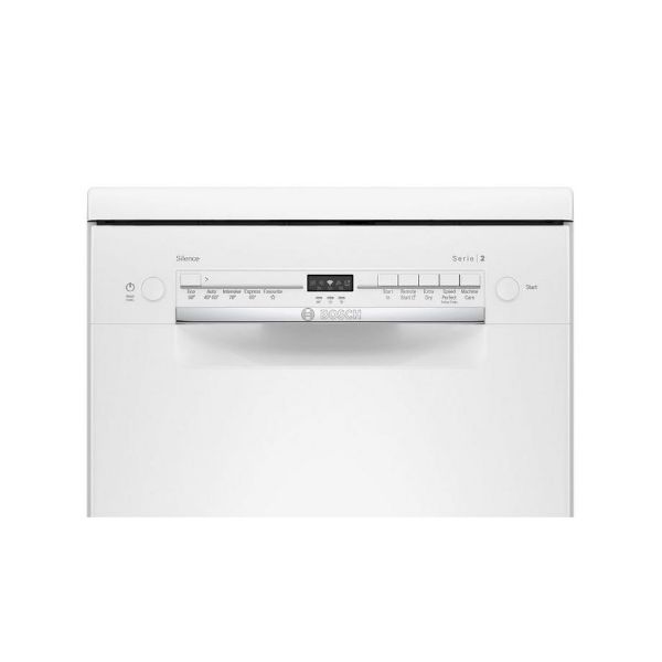 Bosch SPS2IKW04G Slimline Dishwasher - White - 9 Place Settings_top