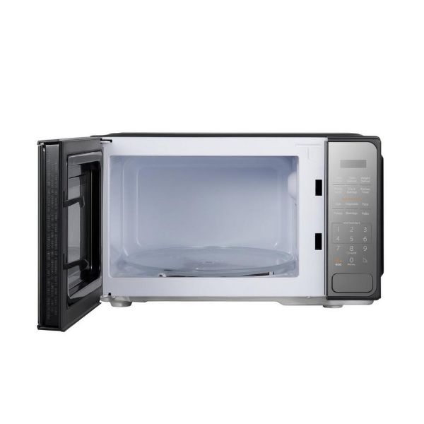 Toshiba MM2-EM20PF 20 Litres Microwave Oven - Mirror Finish Black_open